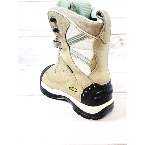 Keen Womens 8.5 Boots Dry Waterproof Summit County Work Insulated Winter Hiking - Picture 12 of 16